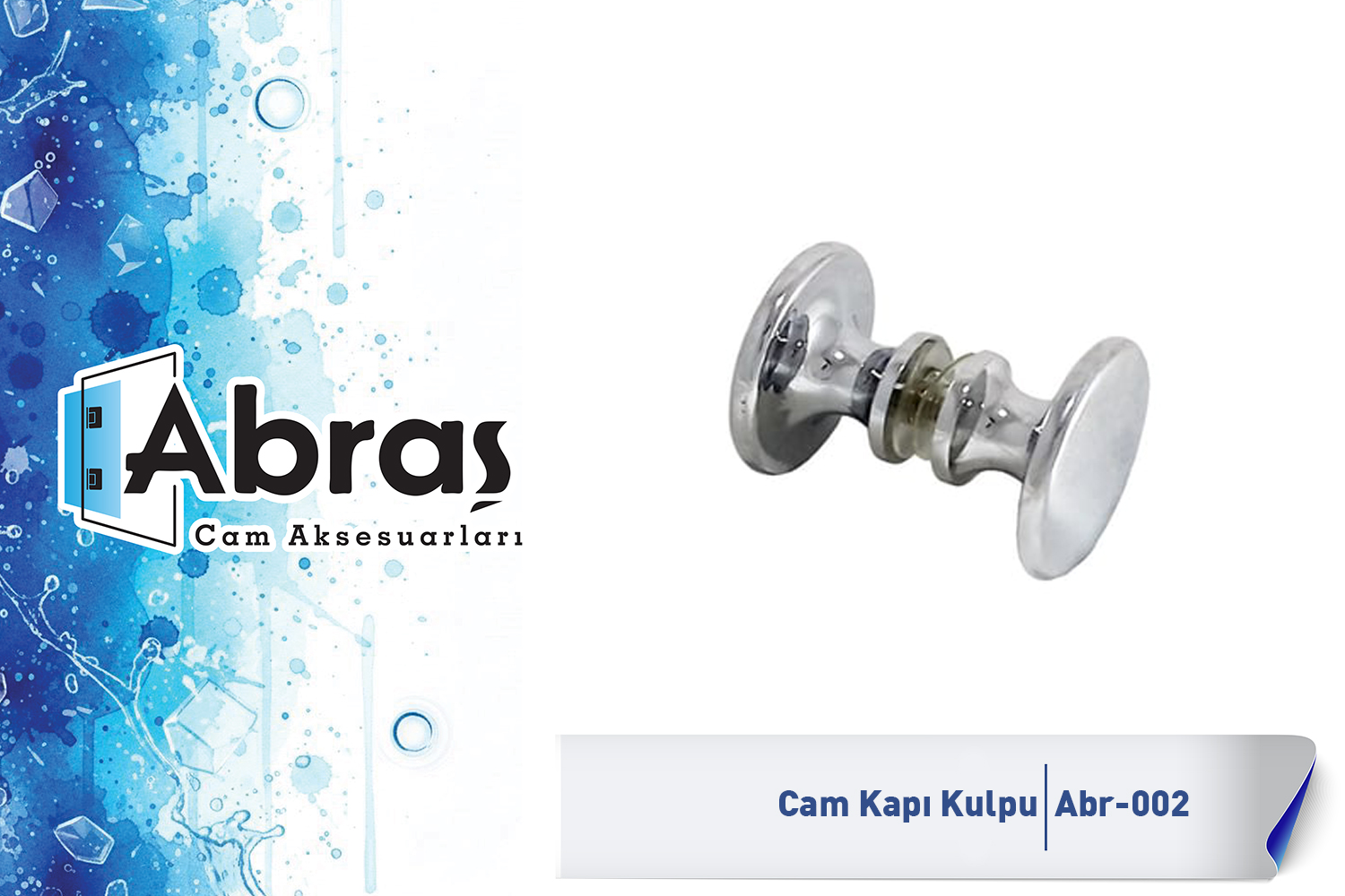 Cam Kapı Noktasal Kulp Abr-002