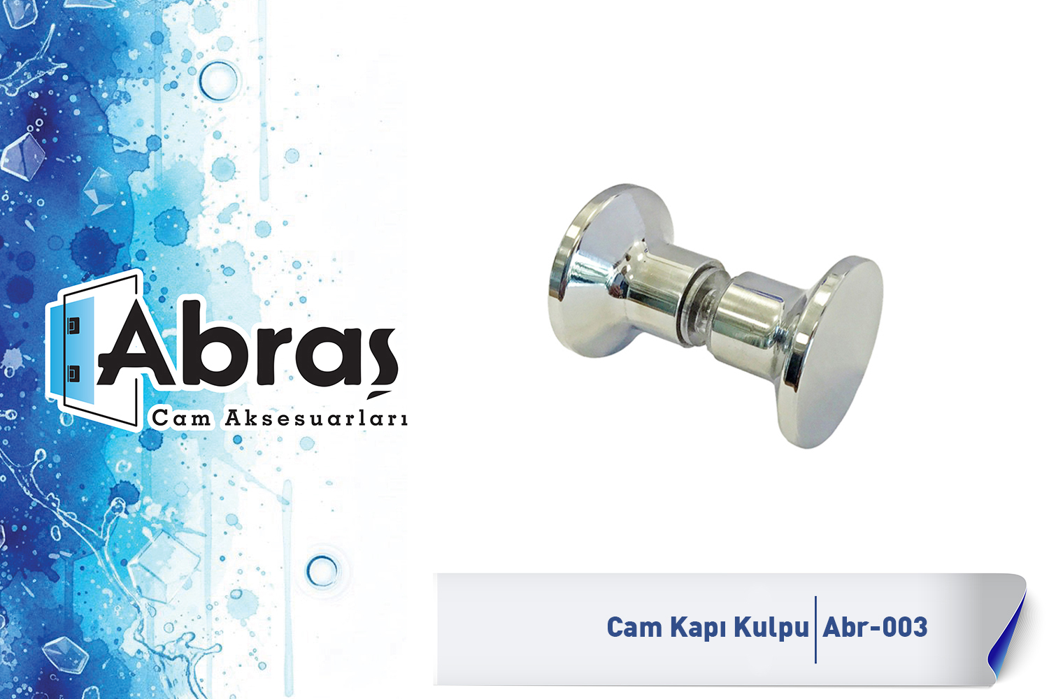 Cam Kapı Noktasal Kulp Abr-003