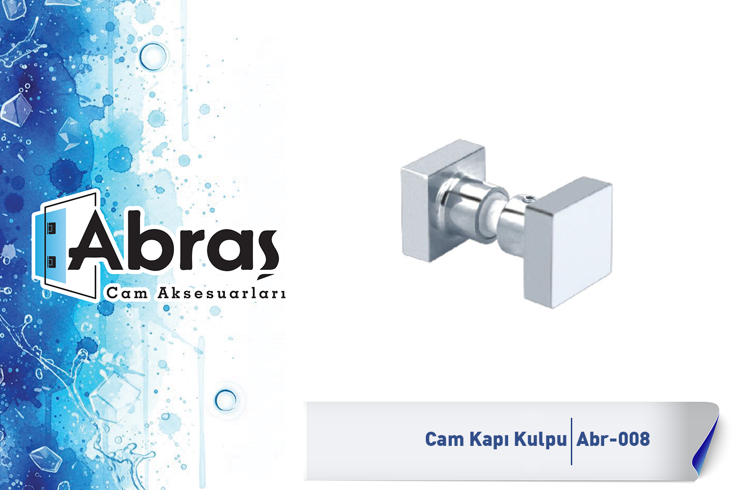 Cam Kapı Noktasal Kulp Abr-008