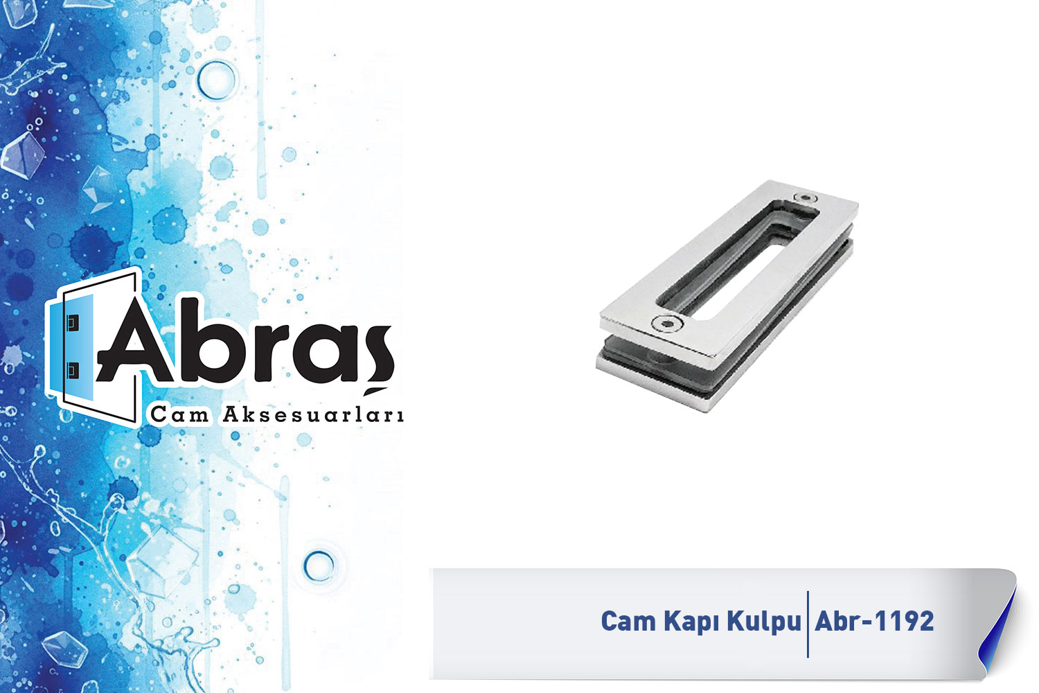 Sürme Cam Kapı Kulp Abr-1192