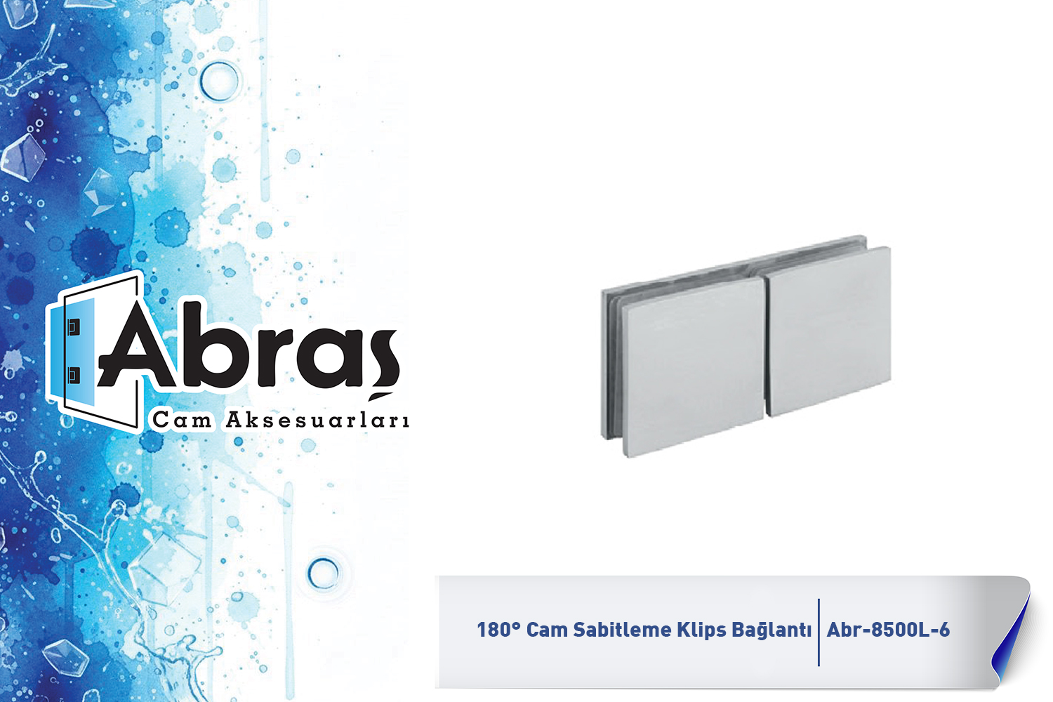 Cam Sabitleme Klips Bağlantı Abr-8500L-6